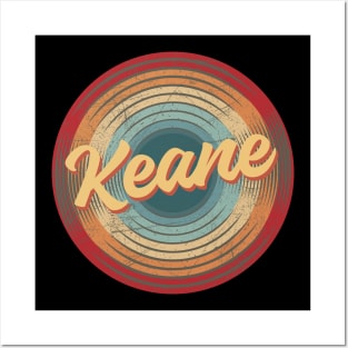 keane vintage circle Posters and Art